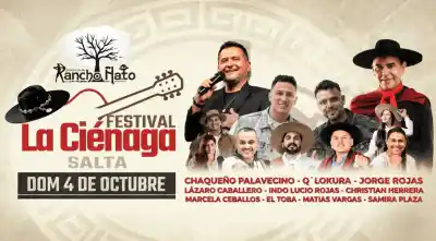 La cartelera que se armó en San Lorenzo para el 4 de octubre