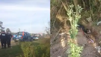 Fue a robar cables a la vera de la Ruta 19 y lo encontraron sin vida junto a un detalle clave