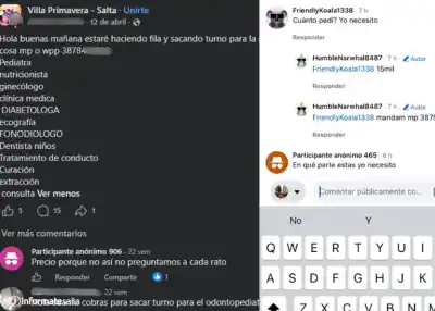 Ofrecen lugares en la fila por turnos médicos: cuánto piden y cómo funciona el negocio
