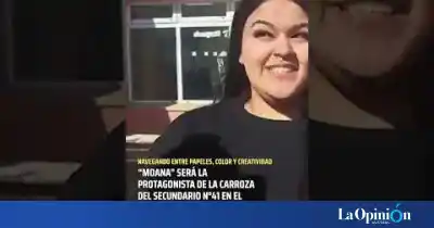 Los estudiantes del Secundario N° 41 van por su segunda carroza: el detalle que eligieron no pasó desapercibido