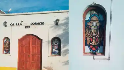 Vandalismo sacrílego en Los Juríes: Atacan una capilla frente a la plaza principal