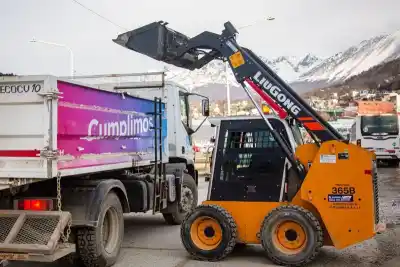Ushuaia mueve dos frentes de obra y hay un dato que los vecinos esperaban
