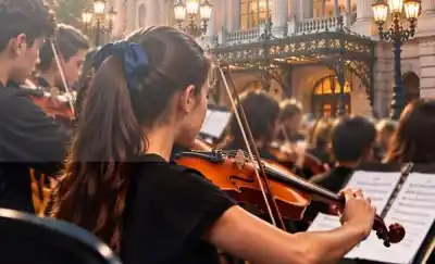 La Orquesta del barrio INTA llega al Colón y Trelew la verá en pantalla gigante