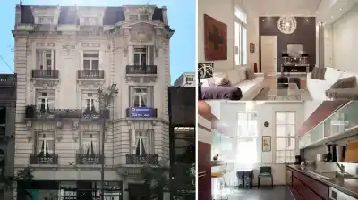 El secreto que esconde un edificio de Avenida Santa Fe: los materiales que llegaron en barco desde Europa