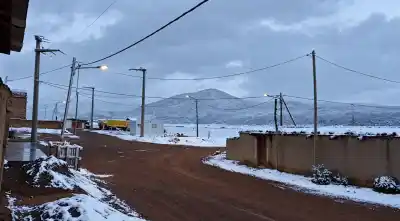 La Puna salteña amaneció vestida de blanco: el paisaje que sorprendió a todos