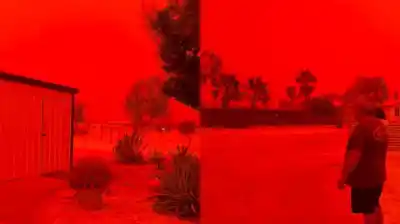 El cielo se tiñó de rojo en Australia: el fenómeno que dejó a todos con la boca abierta