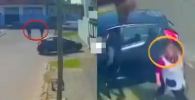 La vieron salir de su casa y la siguieron: lo que hicieron después quedó grabado