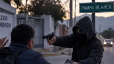 Salía a trabajar con la mochila al hombro: lo que le hizo un desconocido a las 7 de la mañana