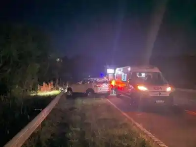 Manejaba por la Ruta 101 y terminó internada: qué encontraron los médicos
