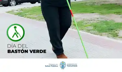 El bastón que casi nadie distingue del blanco y que cambia todo para miles de tucumanos