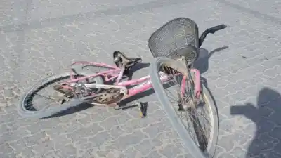 Iba en bici con su tío en San Pedrito y terminó internada: quién manejaba el auto