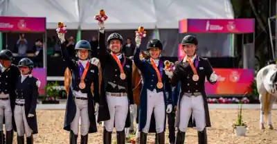 De peón de haras a medallista: el correntino que sorprendió en los Suramericanos