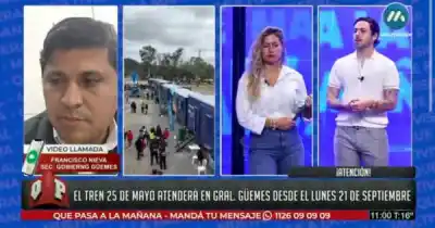 El Tren 25 de Mayo llega a General Güemes: qué servicios ofrecerá desde el lunes 21
