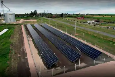 El parque solar entrerriano que un año después ya alimenta a 220 hogares