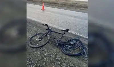 El ciclista iba por la Ruta 3 y la camioneta lo embistió: ahora revisan el celular del conductor