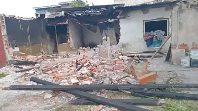 Una estufa, una cortina y una casa en llamas: la familia que lo perdió todo en minutos