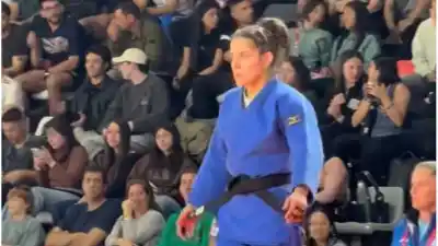 La judoca argentina que se quedó a un paso del oro en los Suramericanos