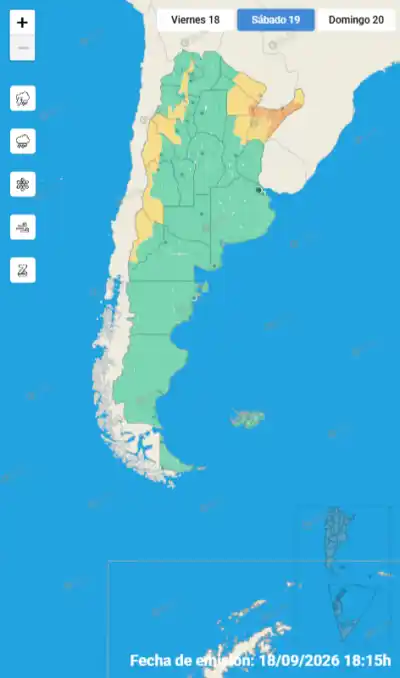 Alerta naranja en Misiones: el sábado que nadie quiere pasar en la calle