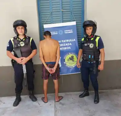 Monterizo detenido por la Policía