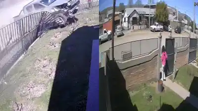 La nena iba a comprar caramelos: lo que la cámara captó un minuto después heló la sangre en Junín de los Andes