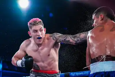 Corzo iba a pelear por el título argentino, pero el rival se bajó y él no se la guardó