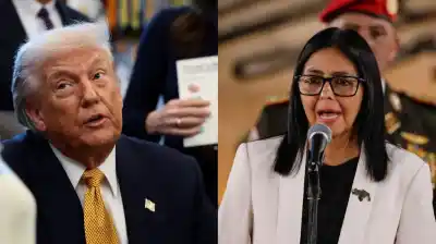 Trump y Delcy Rodríguez se ven las caras en Nueva York: el detalle que nadie esperaba