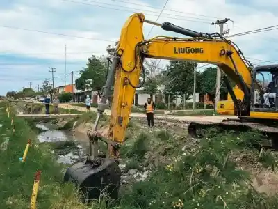 El canal que evita que se inunde el norte de Formosa, bajo la lupa del intendente