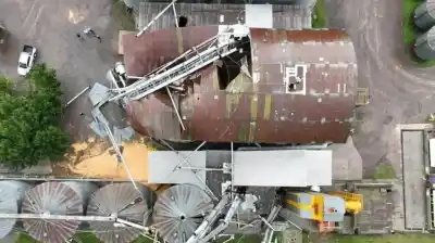 Bombal, Santa Fe: el minuto aterrador en que un “tornado” arrasó con todo y dejó un pueblo en la oscuridad