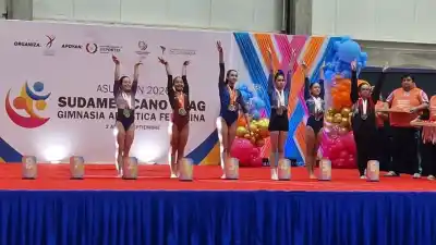 Jujuy tiene una nueva estrella: la gimnasta que volvió de Paraguay con cuatro medallas
