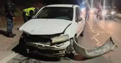 Agente vial de Cipolletti, separado tras un accidente con un dato que lo complica
