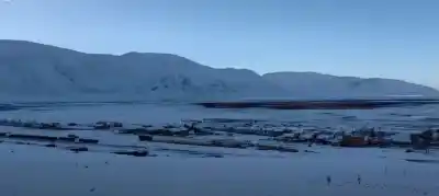 Tolar Grande amaneció bajo la nieve: el video que muestra la magnitud de la nevada