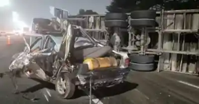 ¿Qué desató el caos en la Autopista Ricchieri? Los detalles del violento impacto que paralizó el tránsito