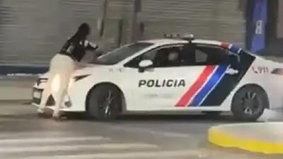 Atacó a un patrullero en pleno centro de Caucete y lo que pasó después desconcertó a todos