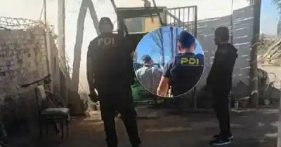 Rompieron la vidriera de un local en Rivadavia y una mancha los llevó directo a la puerta de su casa