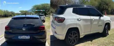 Control en El Desmonte: dos conductores terminaron sin sus autos y con actas en mano