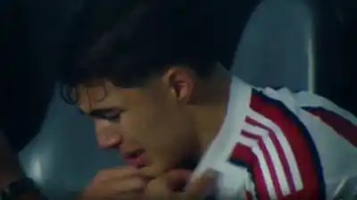 El llanto de Tobías Andrada en el banco de River que nadie esperaba