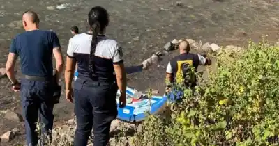 Quedaron atrapados en un cañón y lo que sucedió después movilizó a todo un equipo de rescate