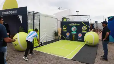 Neuquén se despertó con la Copa Davis: lo que se vio en el Ruca Che desde temprano
