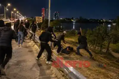 Fue a pescar al Puente Nuevo con amigos y terminó internado tras una persecución que nadie entiende