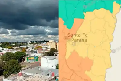 Alerta naranja en dos ciudades de Entre Ríos: lo que se viene después de las tormentas