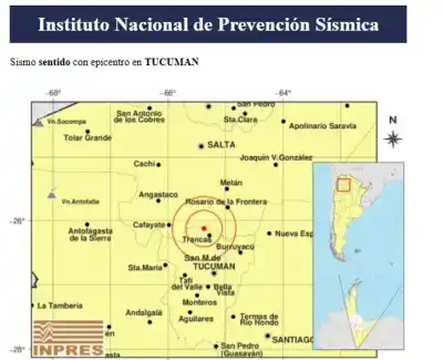Dormías a las 5.47 y la tierra se movió fuerte: el sismo que sacudió a Salta y Tucumán