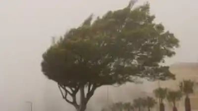 Ráfagas de hasta 90 km/h y granizo: el alerta que complica la tarde en Villa María