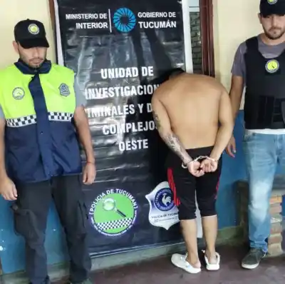 Detuvieron a “Tito” por el robo a la panadería de Villa Quinteros