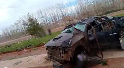 Dos muertos y dos heridos graves en la Ruta 6: el vuelco que nadie vio venir