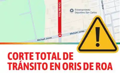 Atención conductores: desde este lunes una avenida clave de Trelew queda cortada