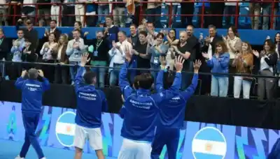 Copa Davis en Neuquén: el partido que definió todo y desató el festejo