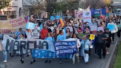 La bronca que unió a Catamarca con Plaza de Mayo: el grito que apuntó a Milei y a Jalil