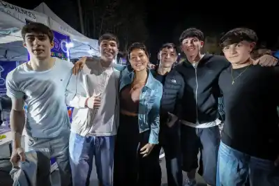 Bernal vivió una noche histórica: lo que pasó en los Fogones sorprendió a todos