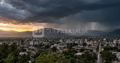 Salta se prepara para un lunes con lluvias y viento: el dato que sorprende