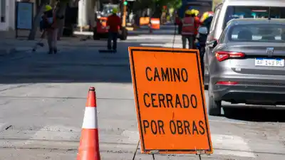 Cortan una calle clave del microcentro y los comerciantes ya saben lo que se viene